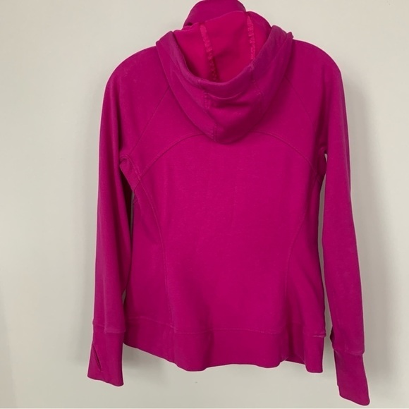 Athleta Fuchsia Pink Hoodie Size S - Picture 3 of 8